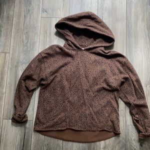 Leopard print sweater